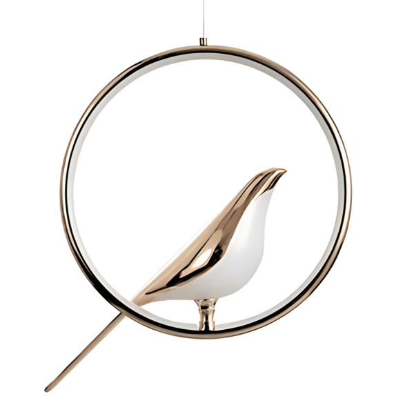 Luminaria Pendente Passaro Led Bird Nordic Moderno Bivolt - Imagem 6