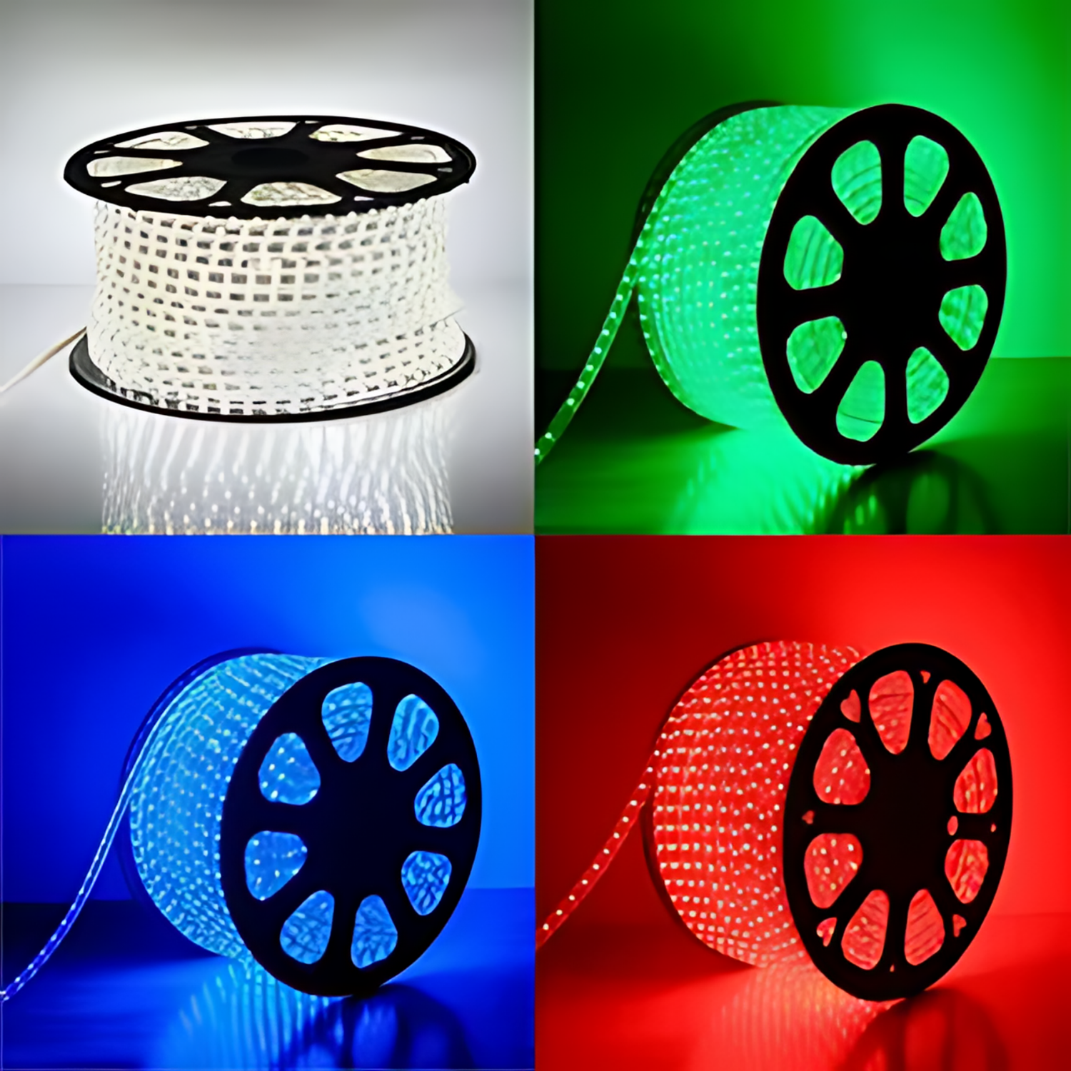 Mangueira Fita Led Chata 5050 100m+10 Conectores 110V ou 220v