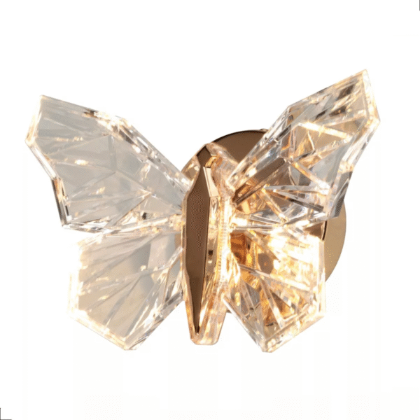 Arandela Borboleta Led Moderno Nórdico Decorativa De Parede