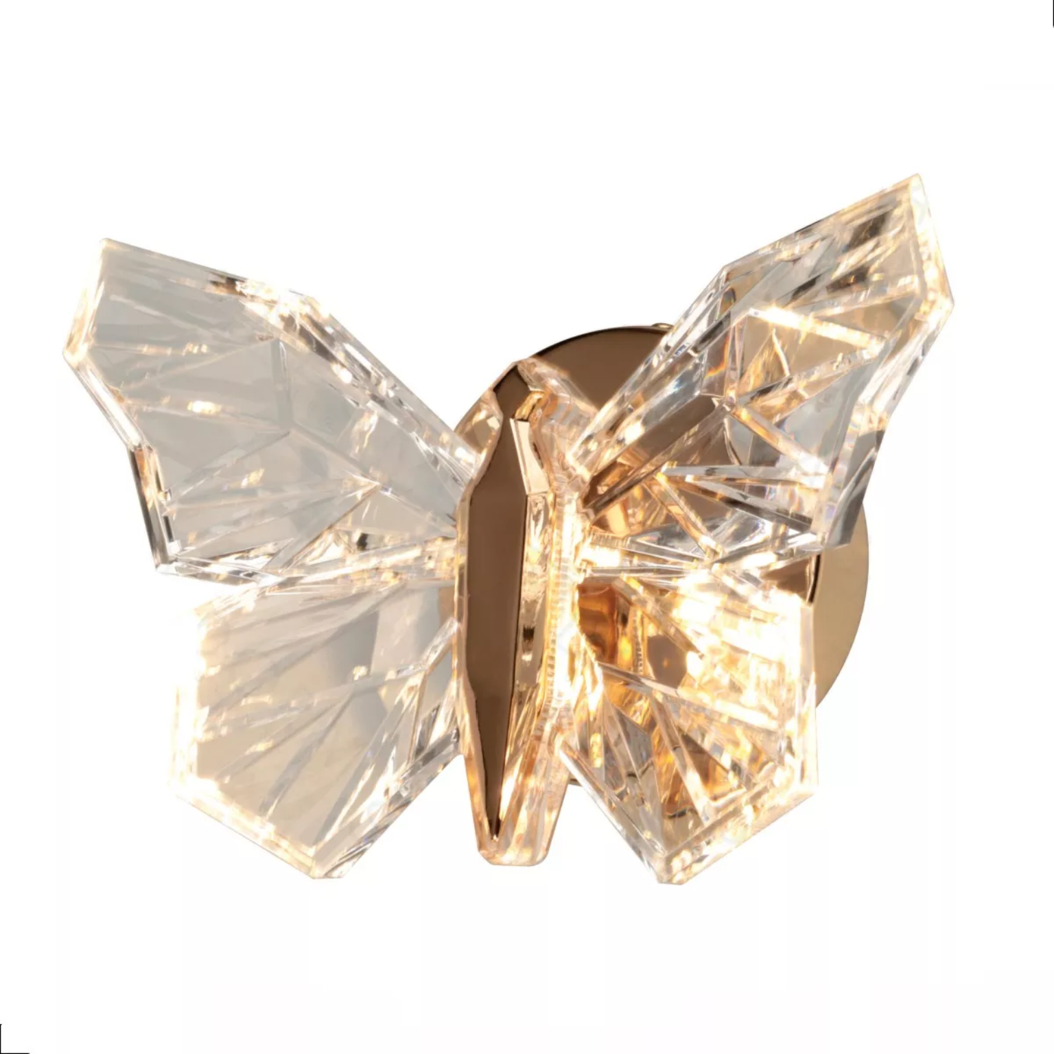 Arandela Borboleta Led Moderno Nórdico Decorativa De Parede