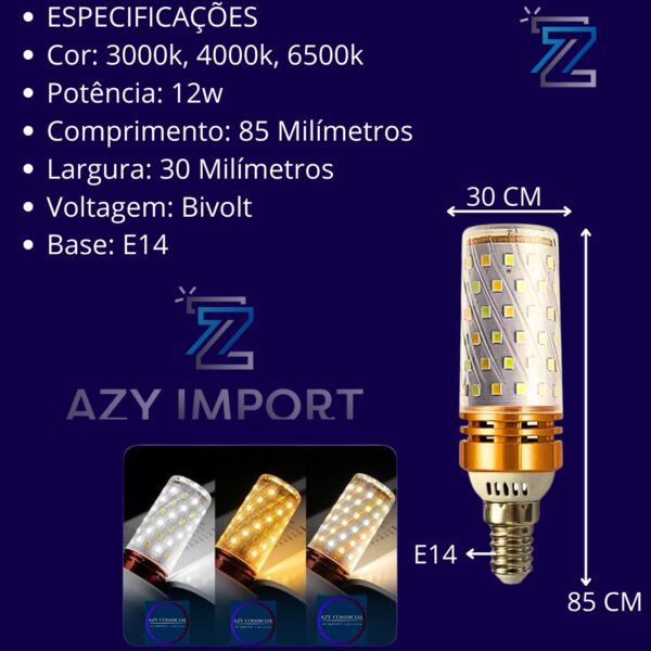 Lustre Cristal Legitimo Imperial Prata + Lampadas Led Bivolt - Imagem 5