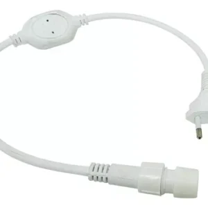 Conector Rabicho Led P/ Mangueira Led Redonda 360g 11m