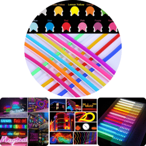 Mangueira Neon 50 metros 6x12mm 12v Segunda Geração Silicone