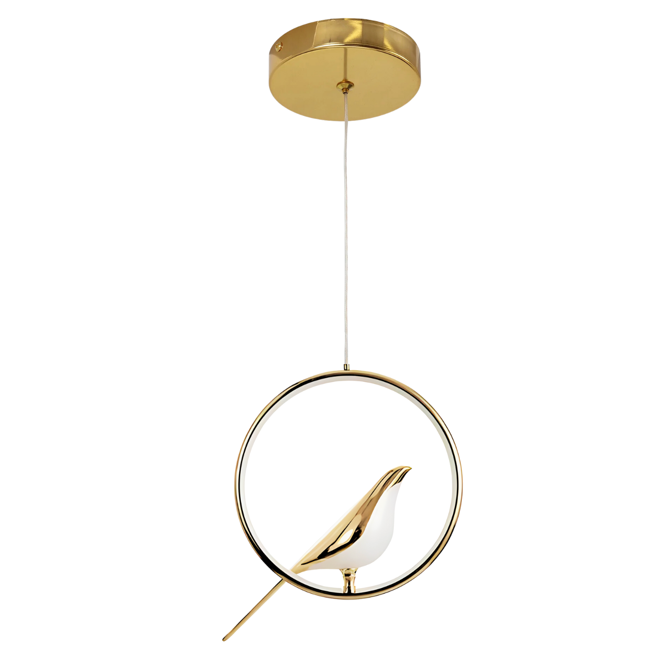 Luminaria Pendente Passaro Led Bird Nordic Moderno Bivolt
