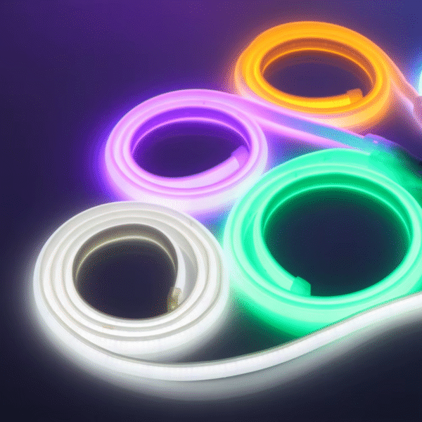Mangueira Led Cob 100 metros+5conectores 220v 288l/m 18w/m Super led - Imagem 5