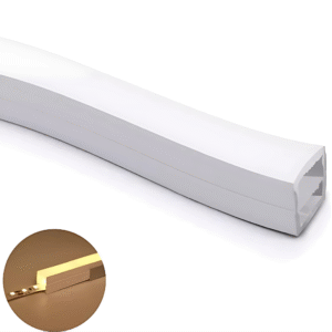 Perfil 10 metros Sobrepor 30x20mm Flexível Silicone Para Fita Led