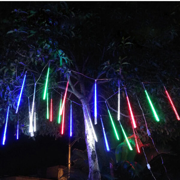 Jogo Snowfall C/8 Tubos 50cm Gota Cascata Bivolt Escolher - Imagem 3