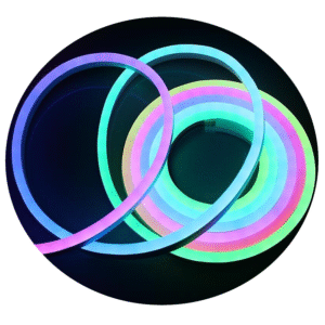 Mangueira Neon 50 metros Silicone Digital Rgb 6mmx12mm Corte 3cm