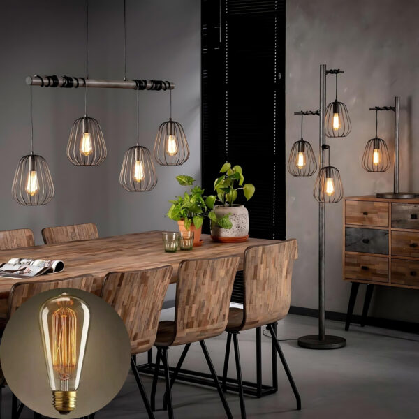 Lâmpada Decorativa Vintage Retro Thomas Edison Dimenizavel - Imagem 2